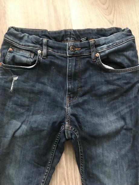 Rifle skinny fit 13-14 rokov, h&m,164