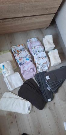 Set,balík -látkové plienky, 4 kg - 9 kg