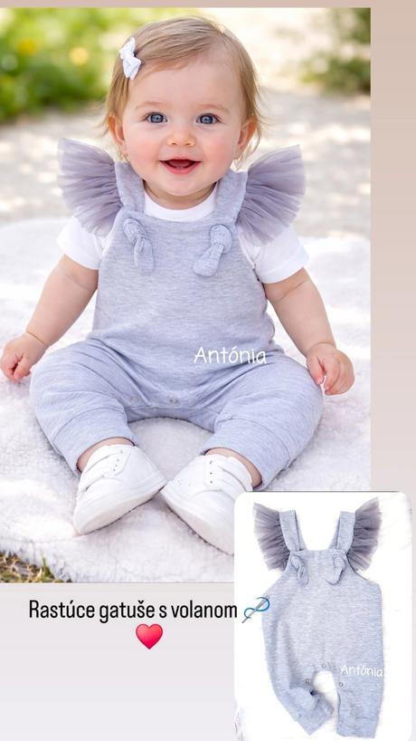 Rastúce nohavice na traky, 50 - 116