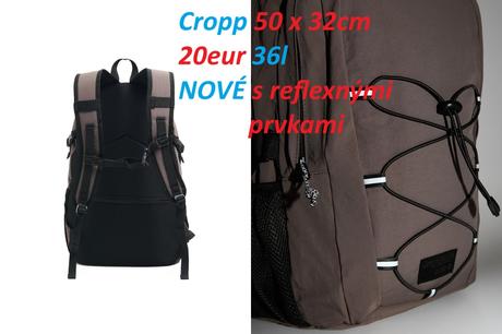 Ruksak cropp, nákupná džínsová taška hm, cropp