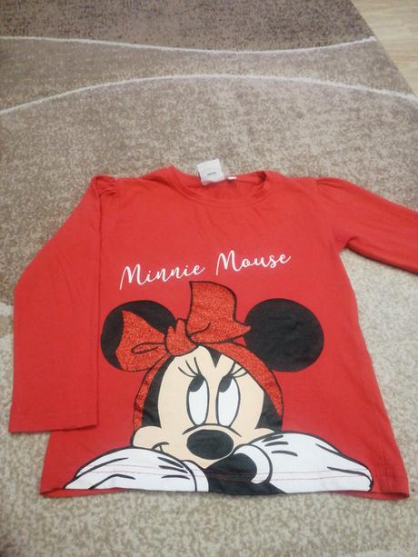 Tričko dlhý rukáv, disney,104