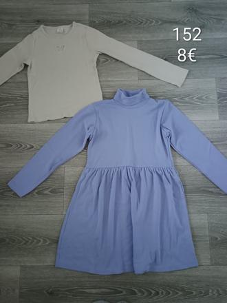 Šaty pre dievčatko, gate,152