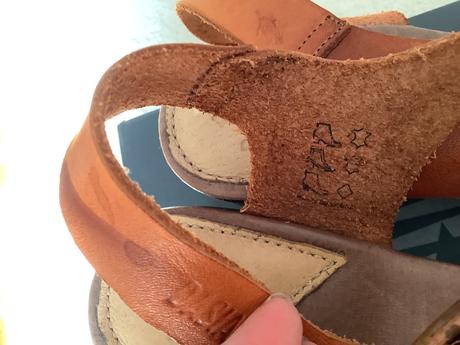 Kožené sandále dasia, 39