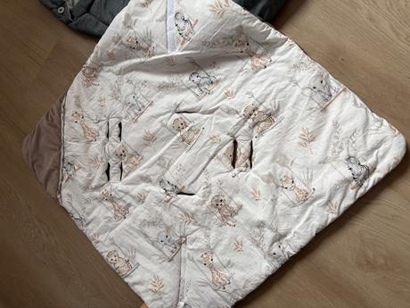 Deka a fusak do vajicka pre novorodencov, 