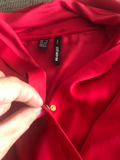 Mango cervene letné satocky, veľkosť xs, mango,xs