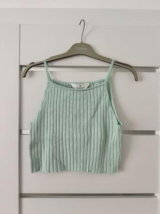 Vrubkovany top, h&m,146