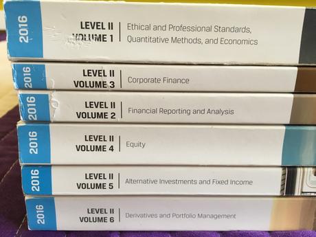 Cfa level 2 knihy - rok 2016, 