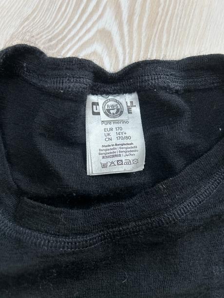 Merino tricko, lindex,170