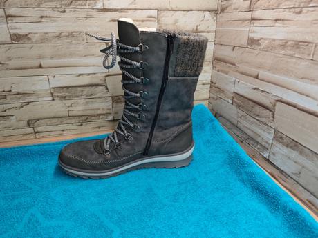 Rieker - remonte 40 - dámske kožené zateplené čižm, rieker,40