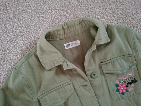 Prechodná bundička, h&m,134