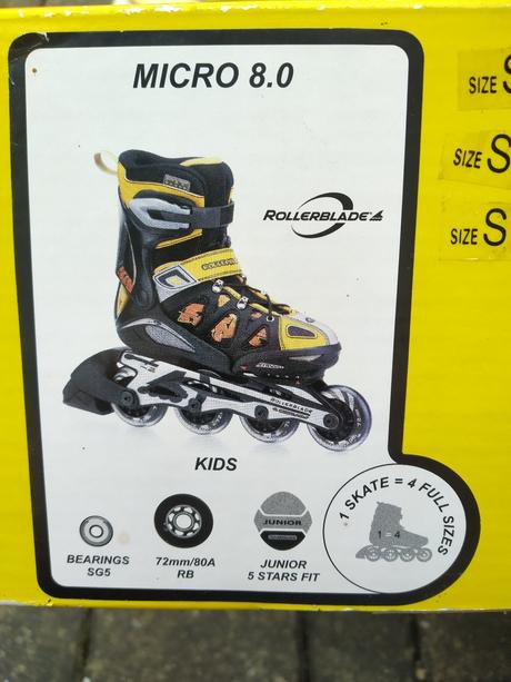 Kolieskové korčule, rollerblade,32