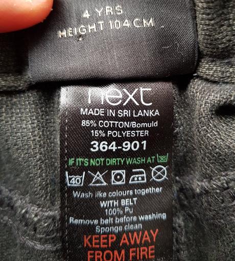 Nohavice pre chlapca, next,104