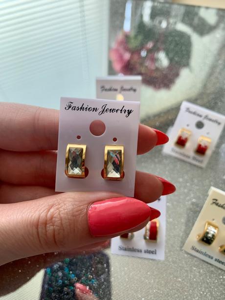 Nové oceľové náušnice - chirurgicka ocel,