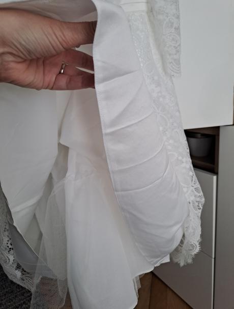 Spoločenské šaty-nové farba maslová, 140