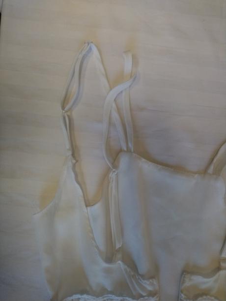 Dámsky biely letný overal, 32/34, 32