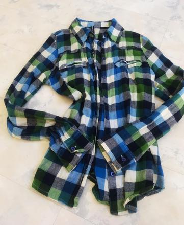 Flanelová košeľa, fishbone,m