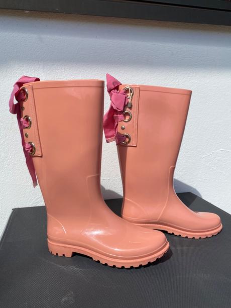 Lososové gumáky red valentino, 37