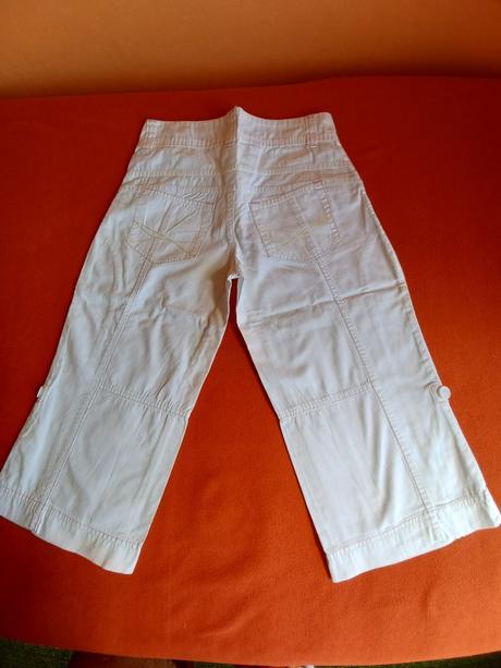 3/4 letné nohavice 140 - 146 /10 - 11 rokov/, 140