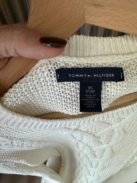 Pletený th pulover, tommy hilfiger,xs