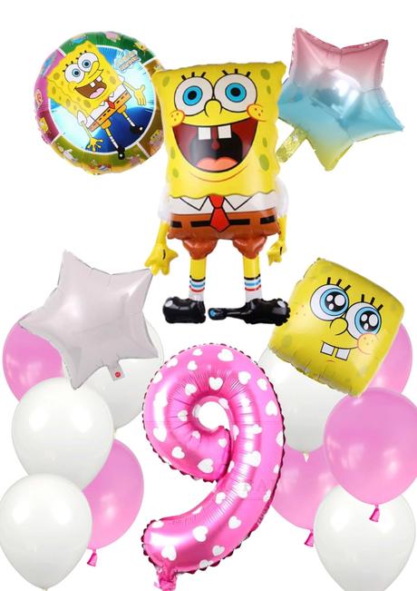 Balóny spongebob 84cm - až 15/16 kusov, 