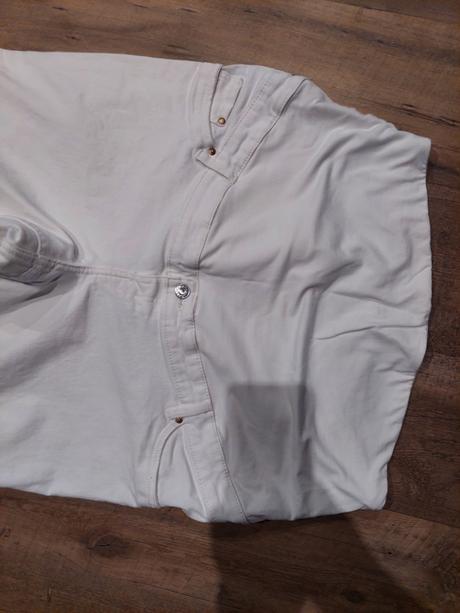 Biele tehotenske rifle, h&m,xl