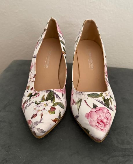 Dámske kvetované lodičky veľ.38, 38