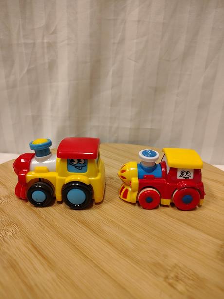 Set veselých mašiniek, pohyblivé komíny, 