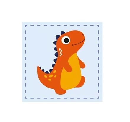 Uterák 30x30 dinosaurus - skladom, fra594924,