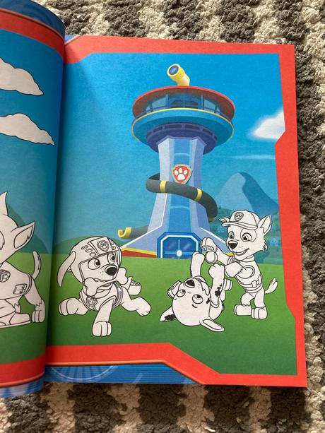 Omaľovánky paw patrol, 