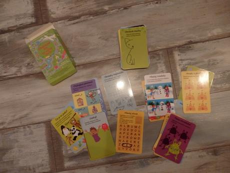 Zábavné stierateľné kartičky 5/7 rokov,