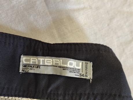 Pánske čierno sivé kúpacie šortky, catbalou, xxl, xxl