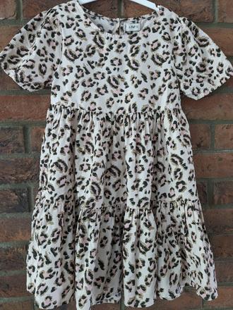 Šaty so zvieracou potlačou, f&f,128