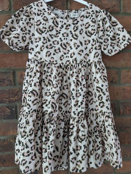 Šaty so zvieracou potlačou, f&f,128