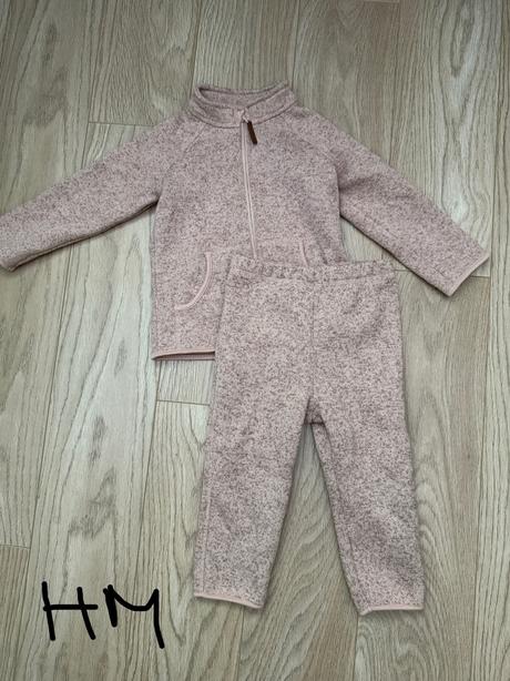 Detská flísová súprava, h&m,92
