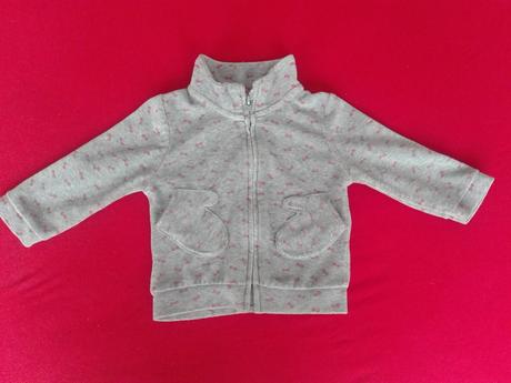 Mikina plysová, zara,80