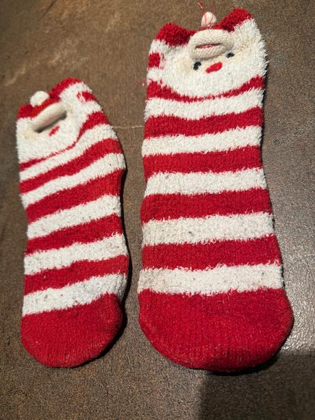 Teplučké ponožky mikuláš veľkosť 39, h&m,39