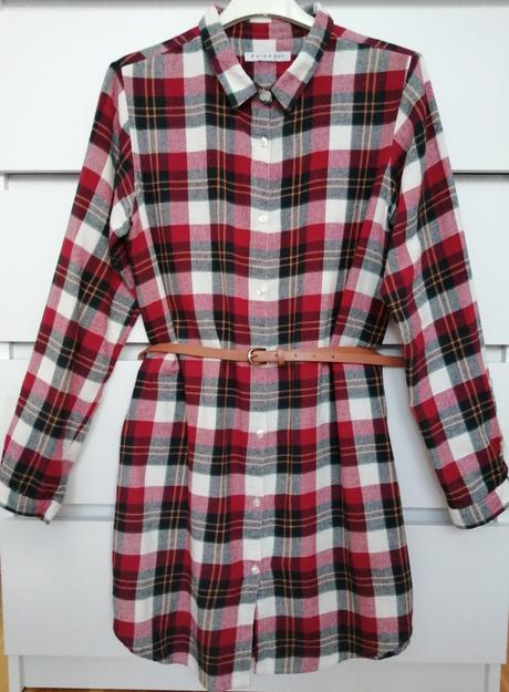 Predĺžená  košeľová tunika s opaskom, promod,36