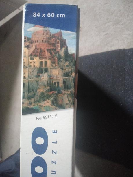 Puzzle babylonská veža, 