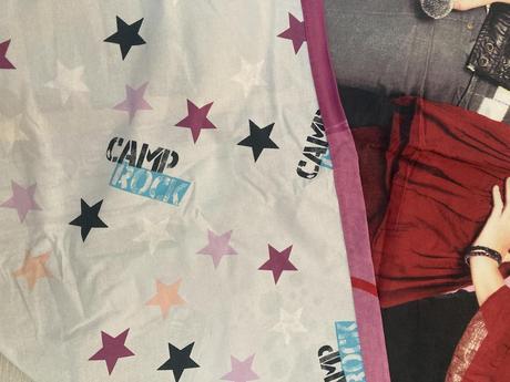 Obliečky camp rock, šírka (cm): 90,dĺžka (cm): 200