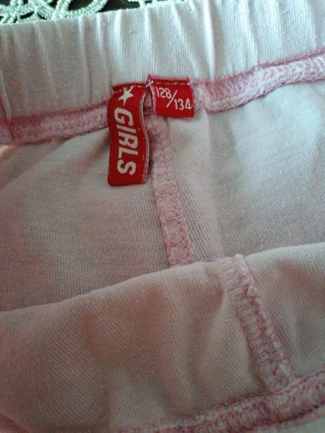 Dievčenské kraťasy 128-134, 128