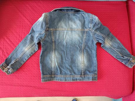 Riflová bunda, veľ. 122/128, 122