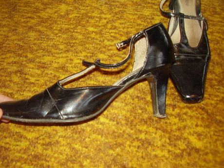 Čierne topanky - lodičky, 39