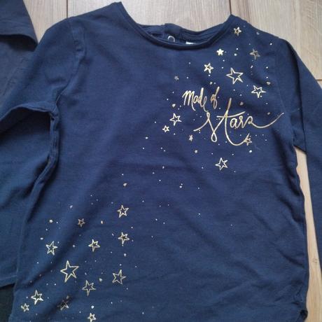 Trička x 3 zara,h&m r.104, 104