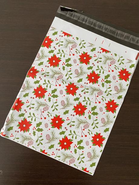 Vianočné plastové obálky,