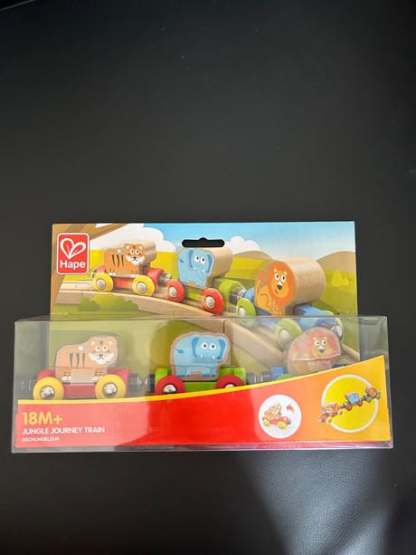 Hape nove magneticke vlaciky džungla,