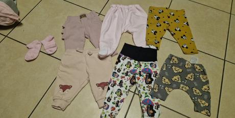 Tepláčiky /legínky 3-6m, 50–62