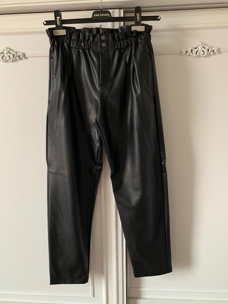 Koženkové nohavice zara č. 164, zara,164