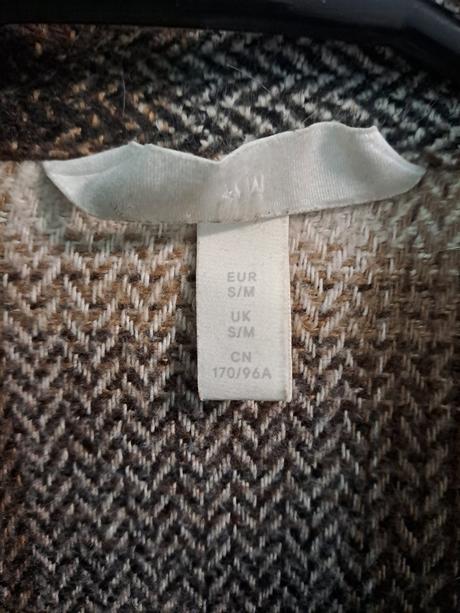 H&m košeľová bunda oversize, h&m,m