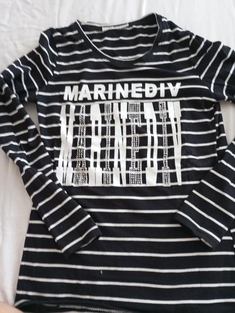 Tričko pásikavé dlhý rukav, 