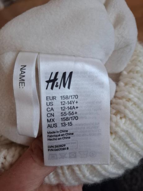 Čiapka 158-170, h&m,158